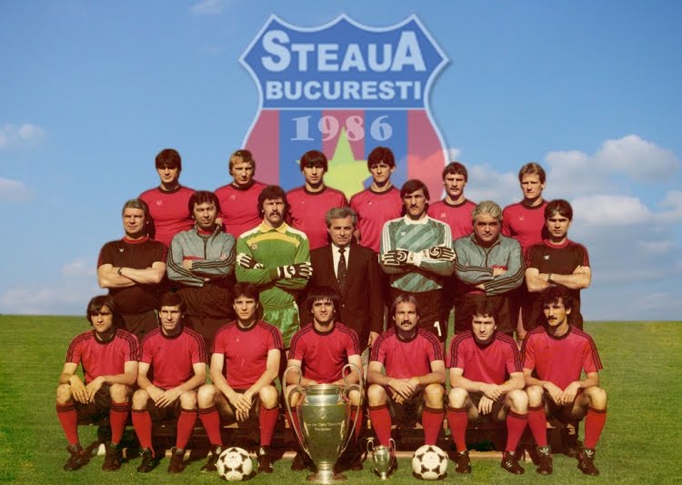 My full Romanian Steaua Bucuresti Champions League winning side